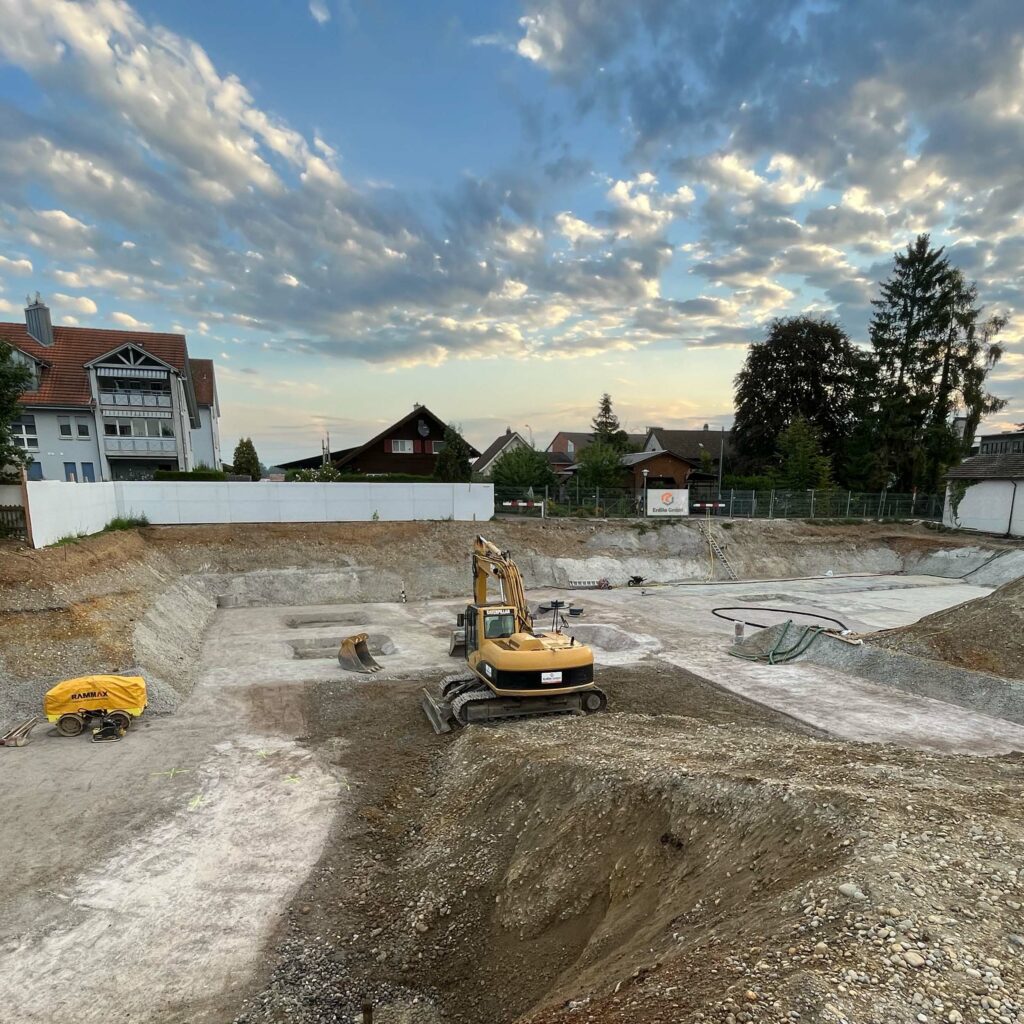 Erdbau Gartenweg Schlatt